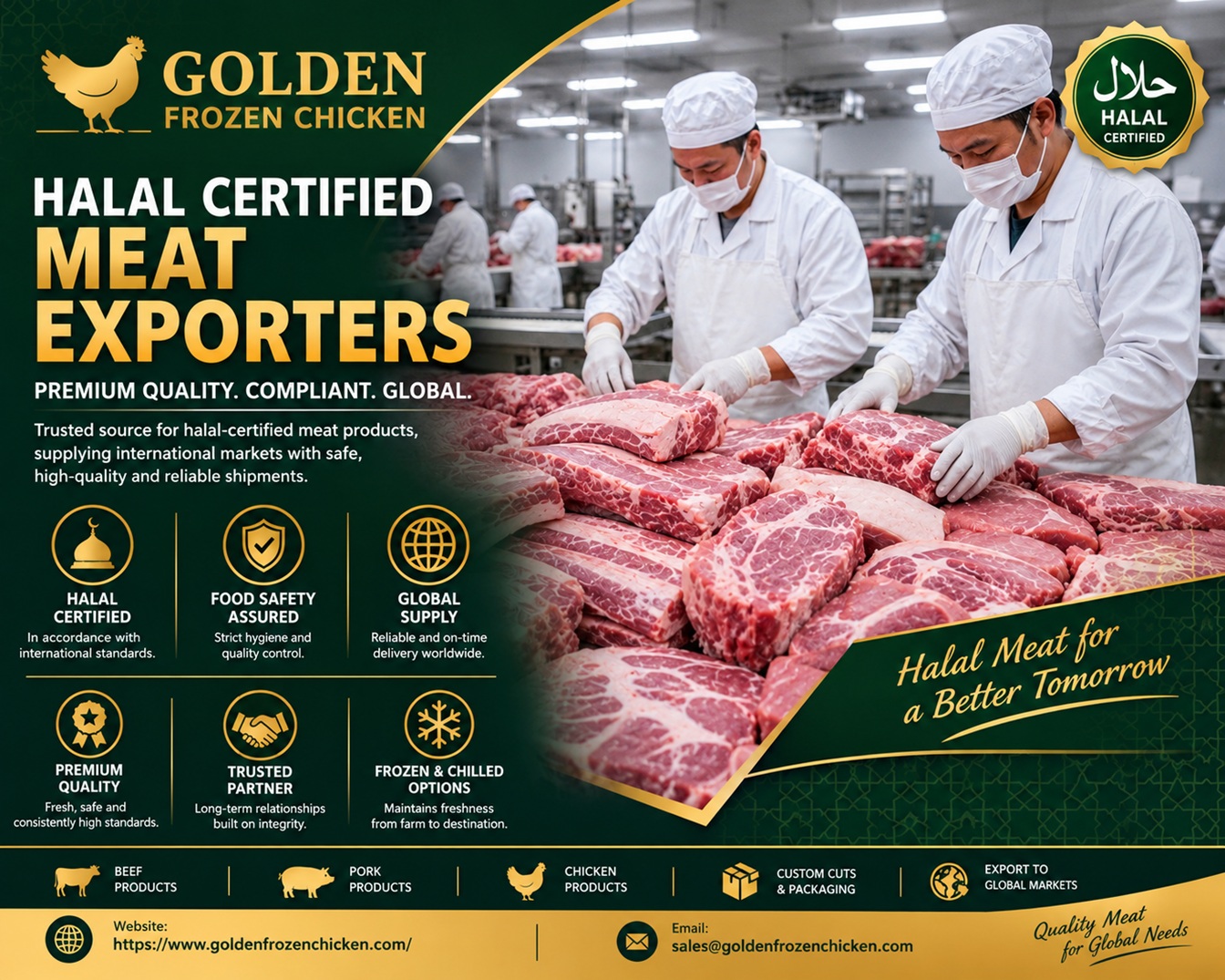 Halal Certified Meat Exporters