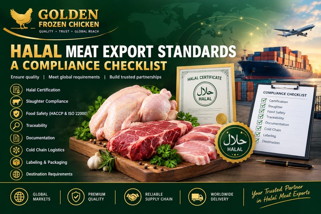 Halal Meat Export Standards
