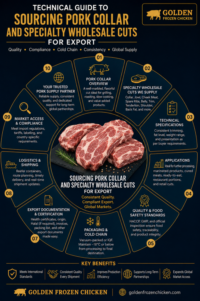 Sourcing Pork Collar and Specialty Wholesale Cuts